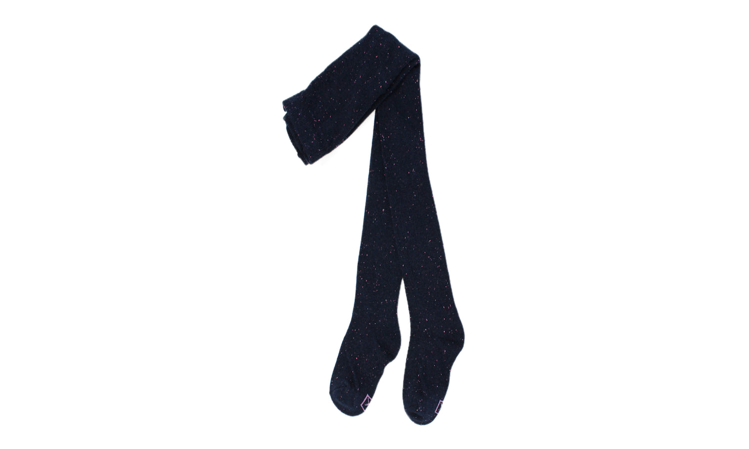 Collant Fille et Bébé Dripping Bleu en Coton Peigné – Kolibri Socks